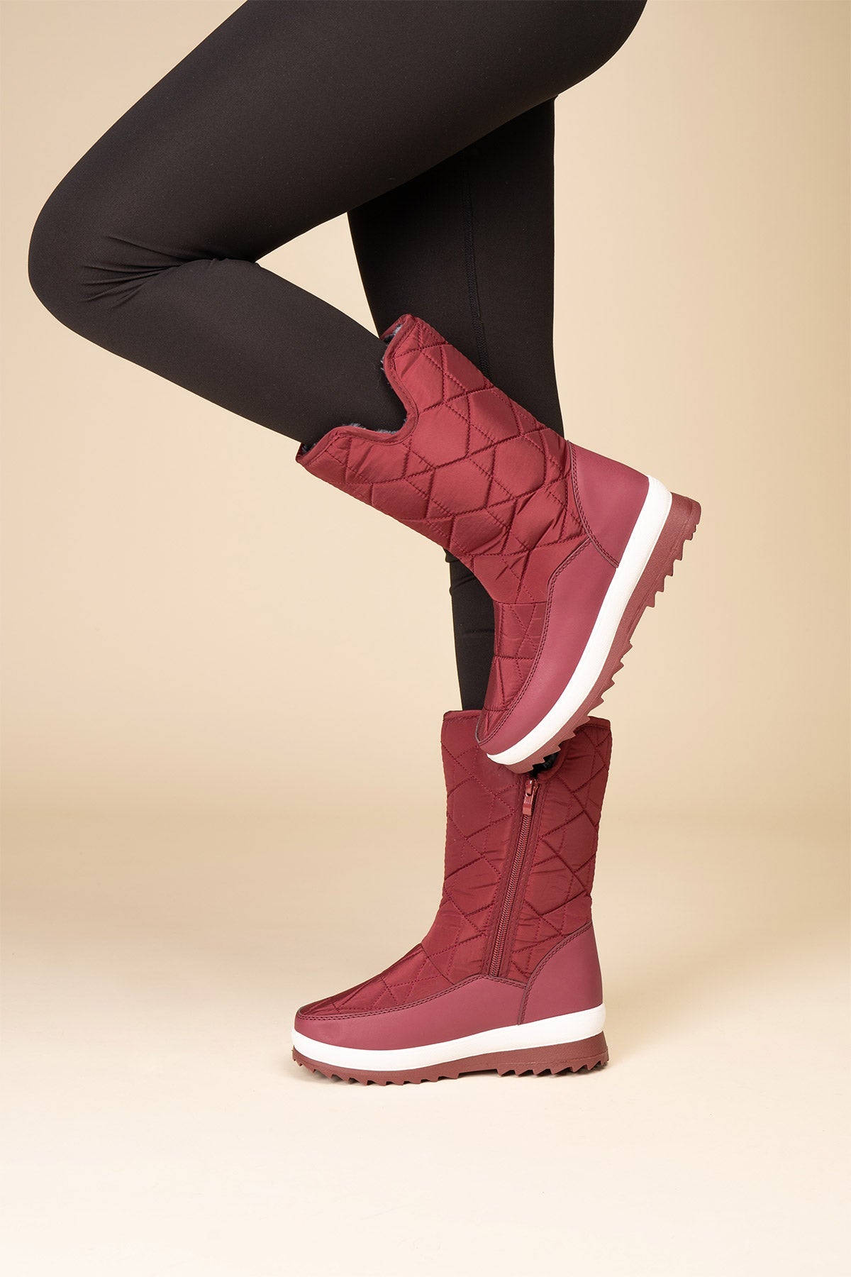 Bota Impermeable Mujer Burdeo Yunari Chinitown Chinitown